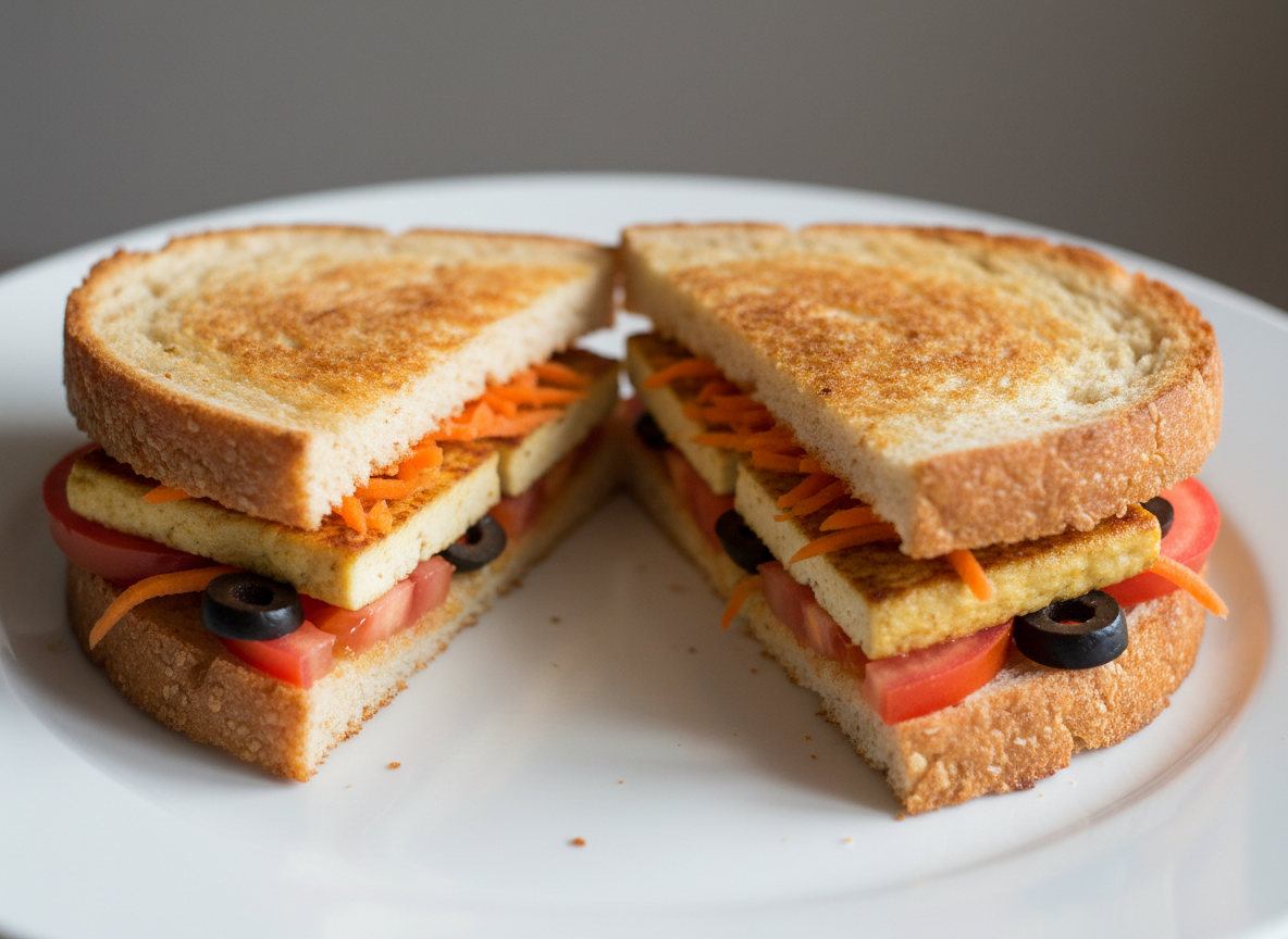 Tostado de Tofu y Vegetales