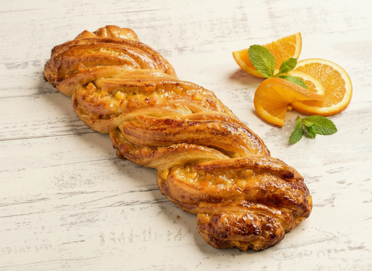 Trenzas de Naranja y Garbanzos