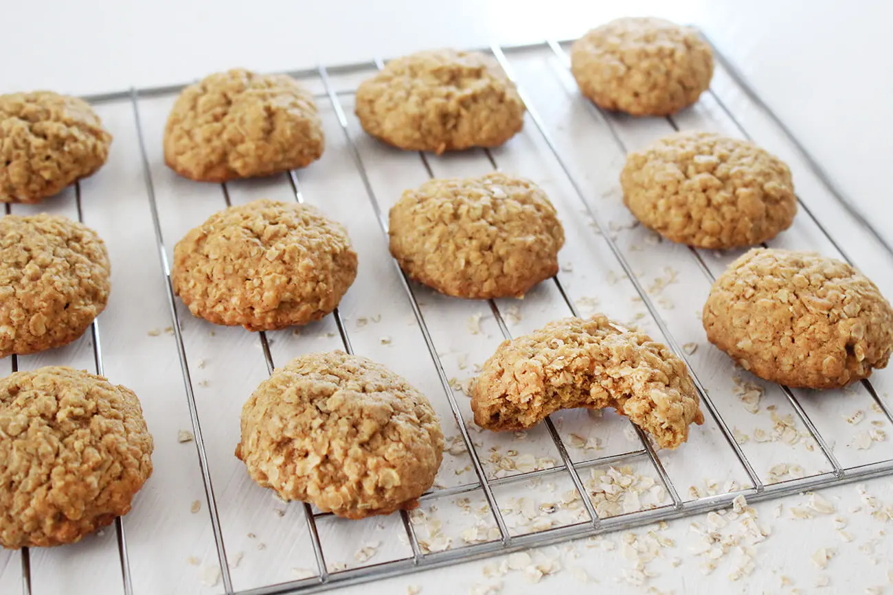 Galletitas de limón y avena