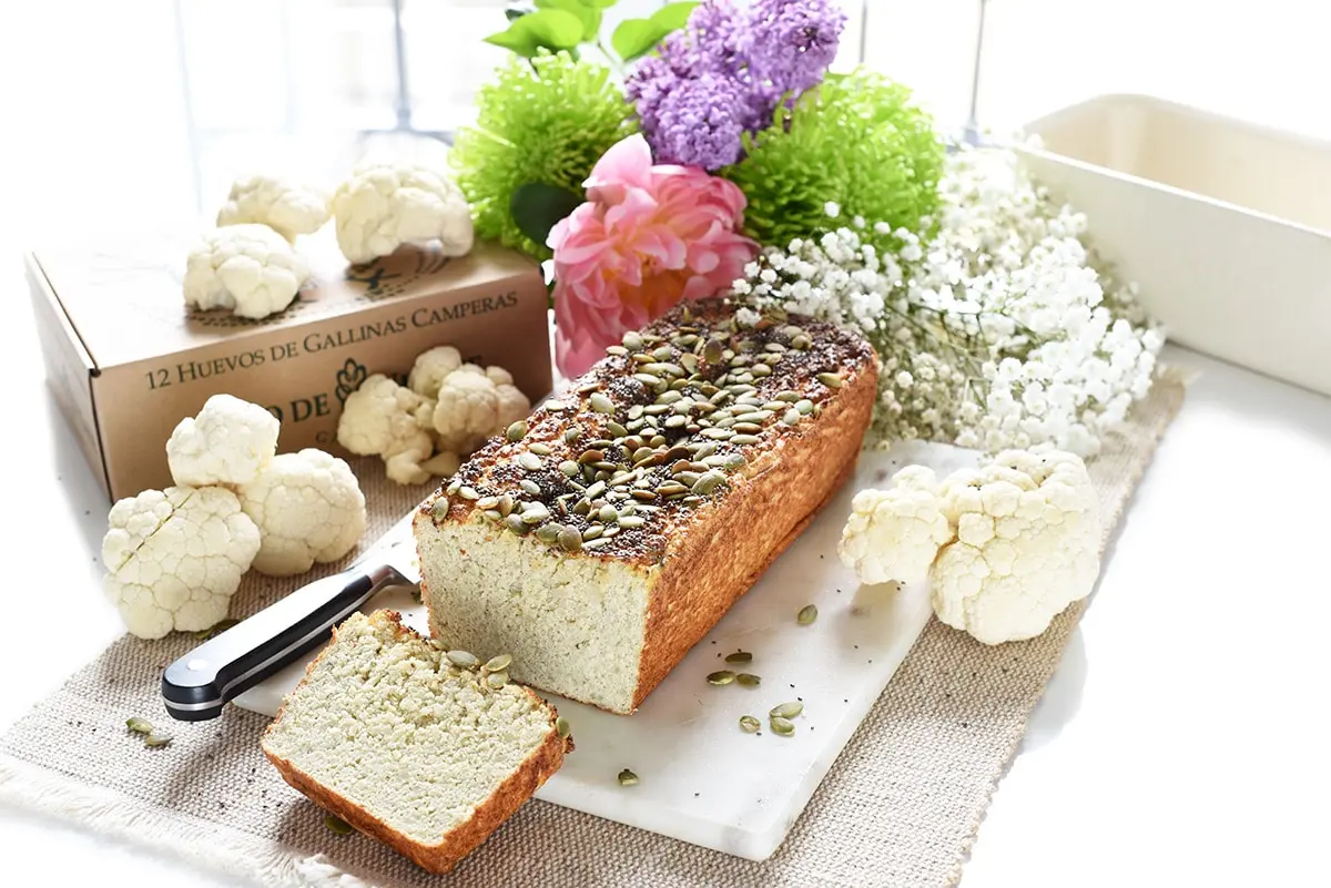 Pan de Coliflor Sin Tacc