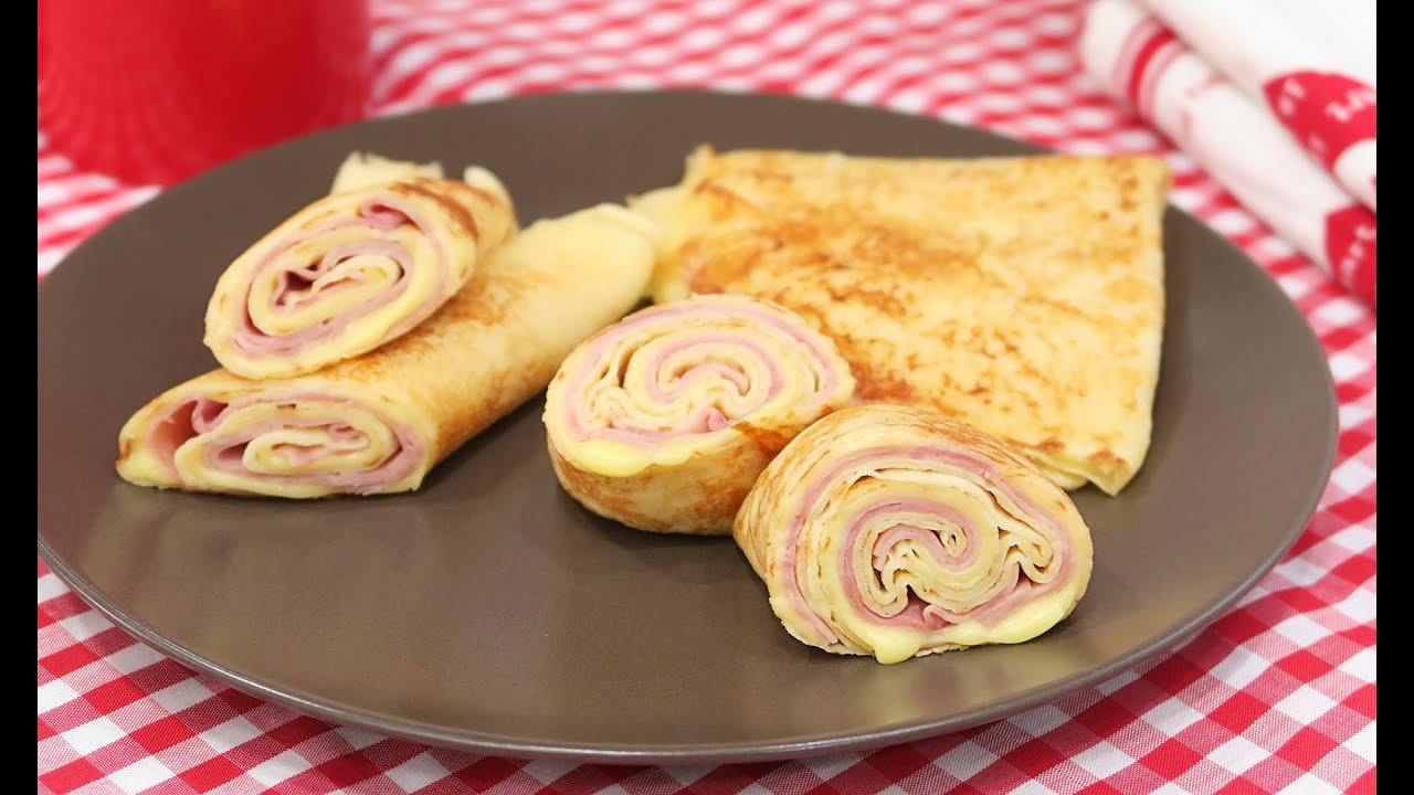 Pancakes Salados Rellenos