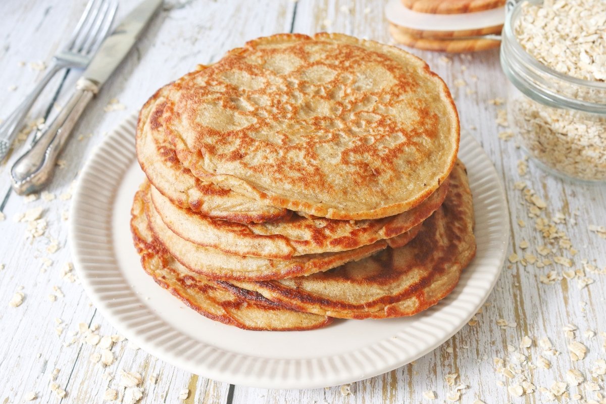 Pancakes de Avena Salados o Dulces