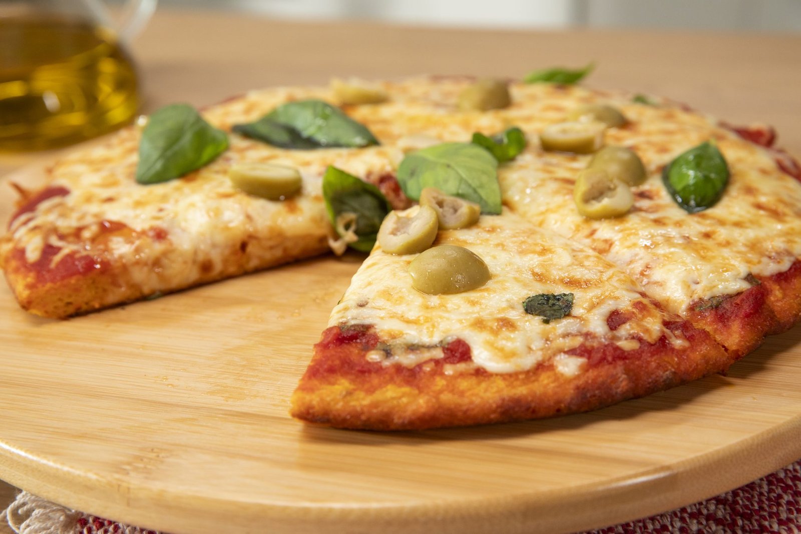 Pizza con Masa de Zanahoria