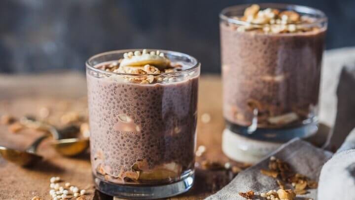 Pudding de Chía y Cacao