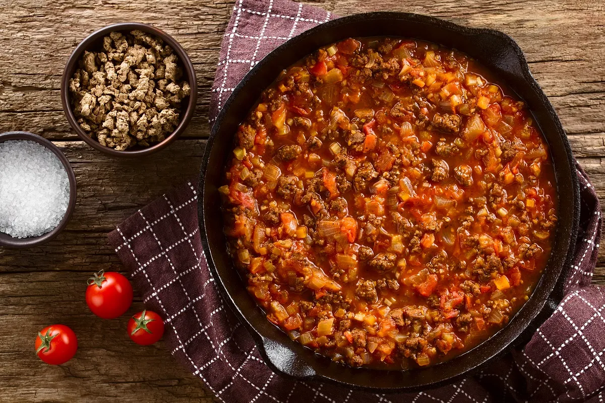 Salsa boloñesa vegan