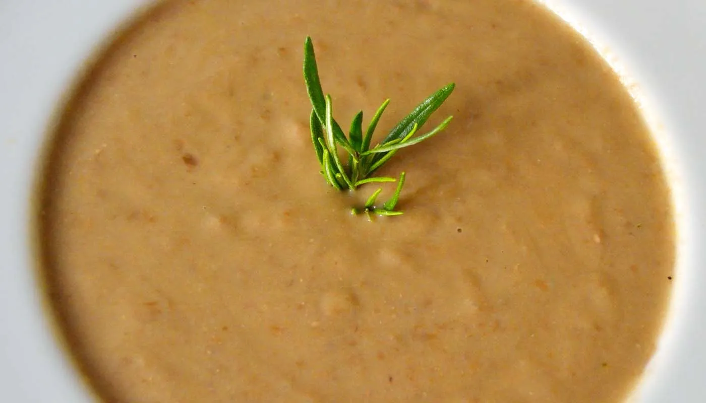 Sopa crema de Lentejas y Zanahoria