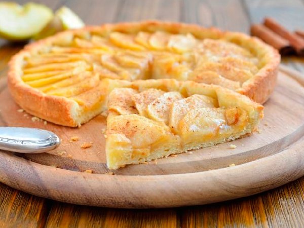 Tarta de manzana verde y ricota