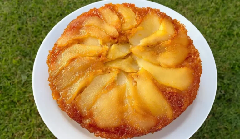 Torta Invertida de Peras