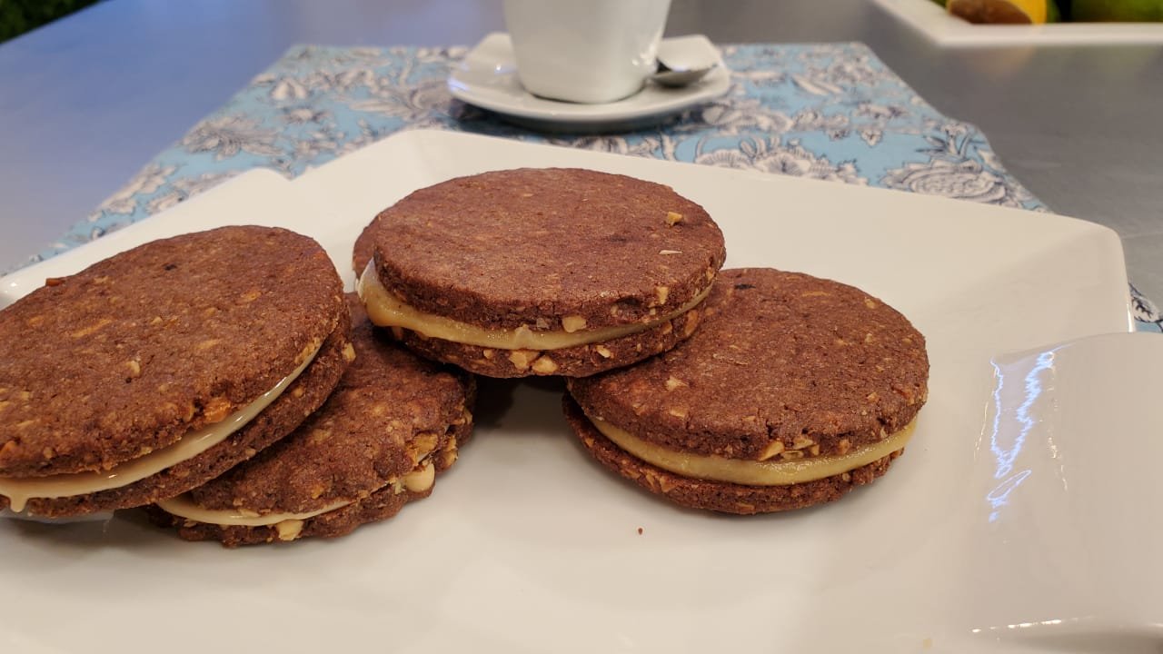 Alfajor de Chocolate con Crema de Nueces
