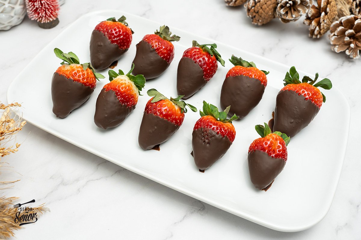Frutillas Bañadas en Chocolate