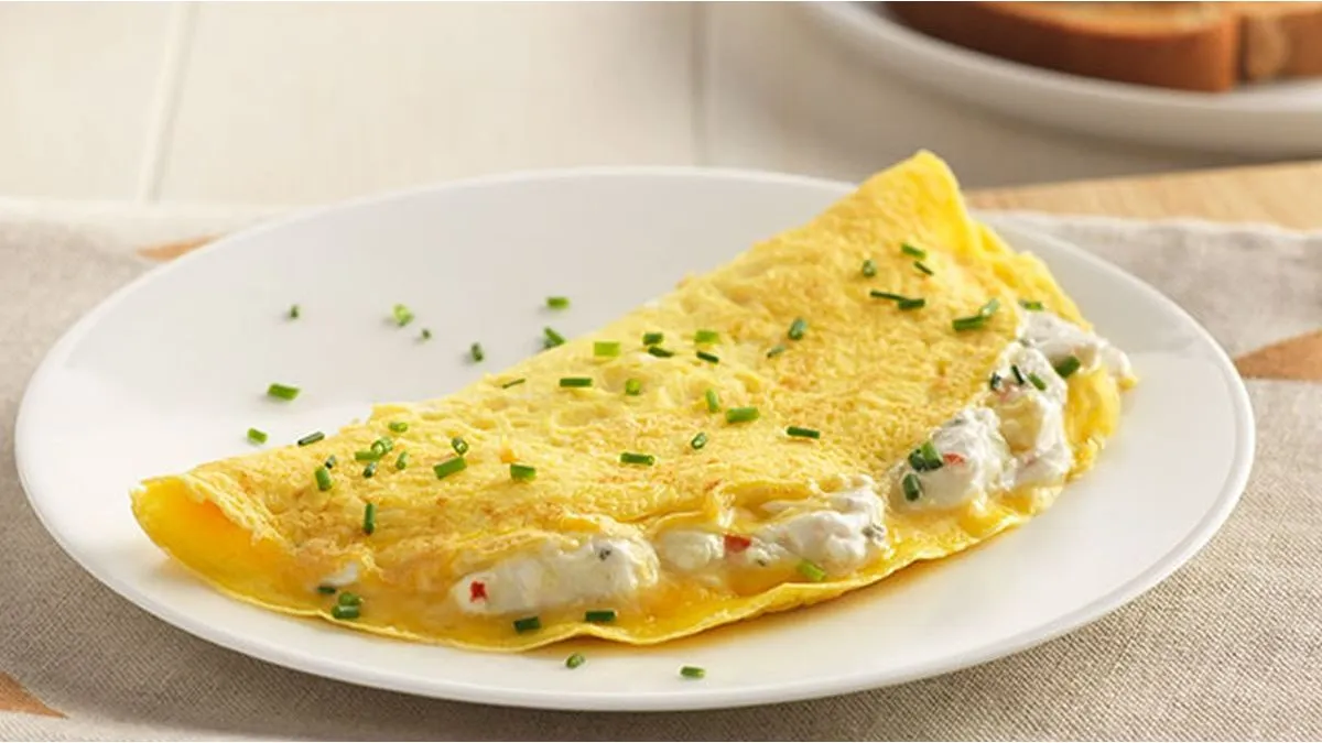 Omelette salado